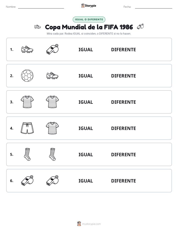 Igual o Diferente