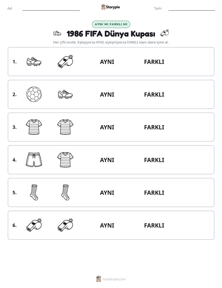 Aynı mı Farklı mı
