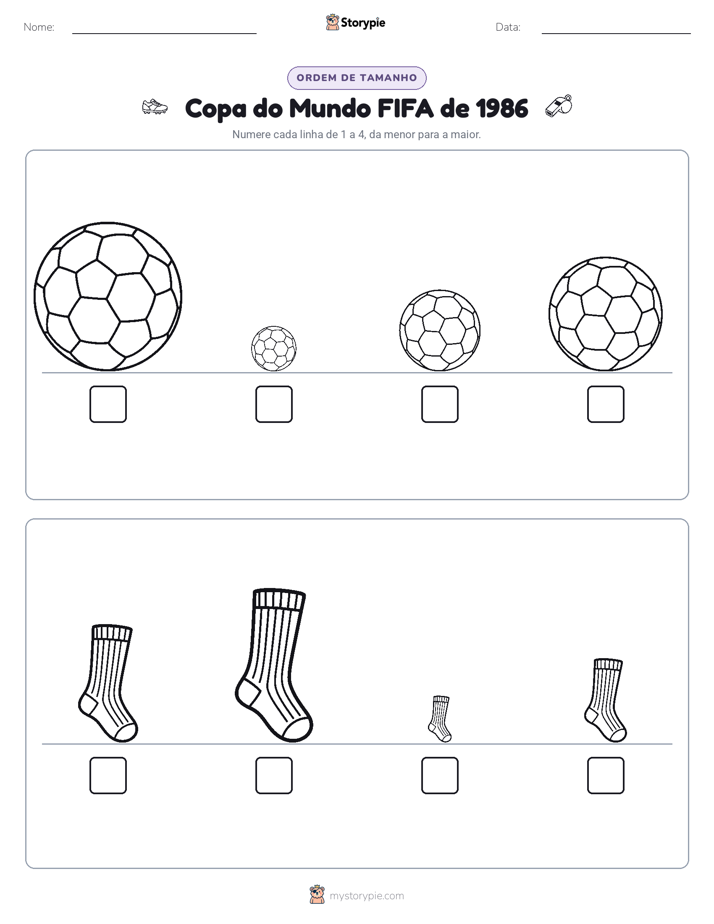 Ordem de Tamanho