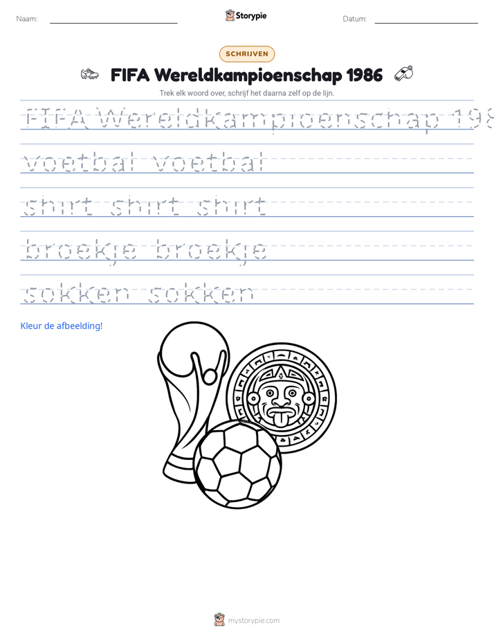 Schrijf Oefening