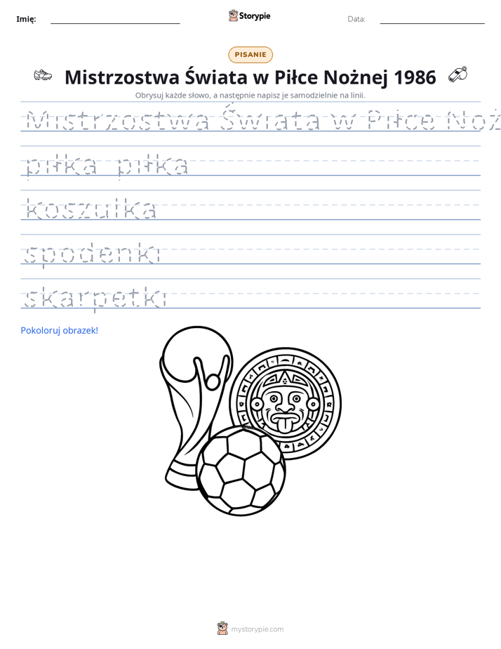 Ćwiczenie Pisania
