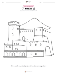 Aperçu de la feuille de travail imprimable Naples