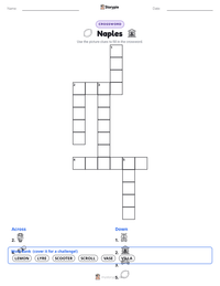 Naples printable worksheet preview