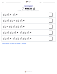 Naples printable worksheet preview