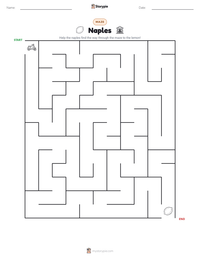 Naples printable worksheet preview