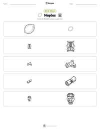 Naples printable worksheet preview