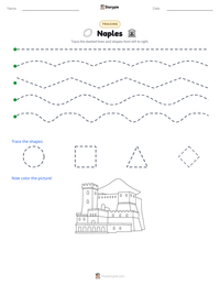 Naples printable worksheet preview