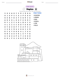 Naples printable worksheet preview