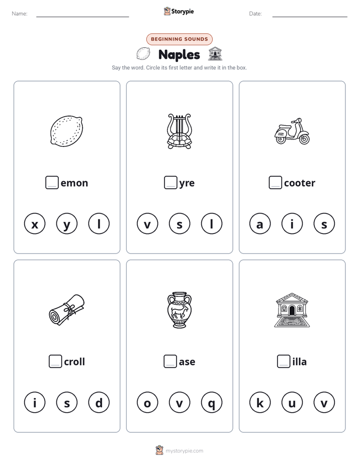 Beginning Sounds