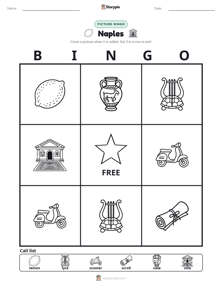 Picture Bingo