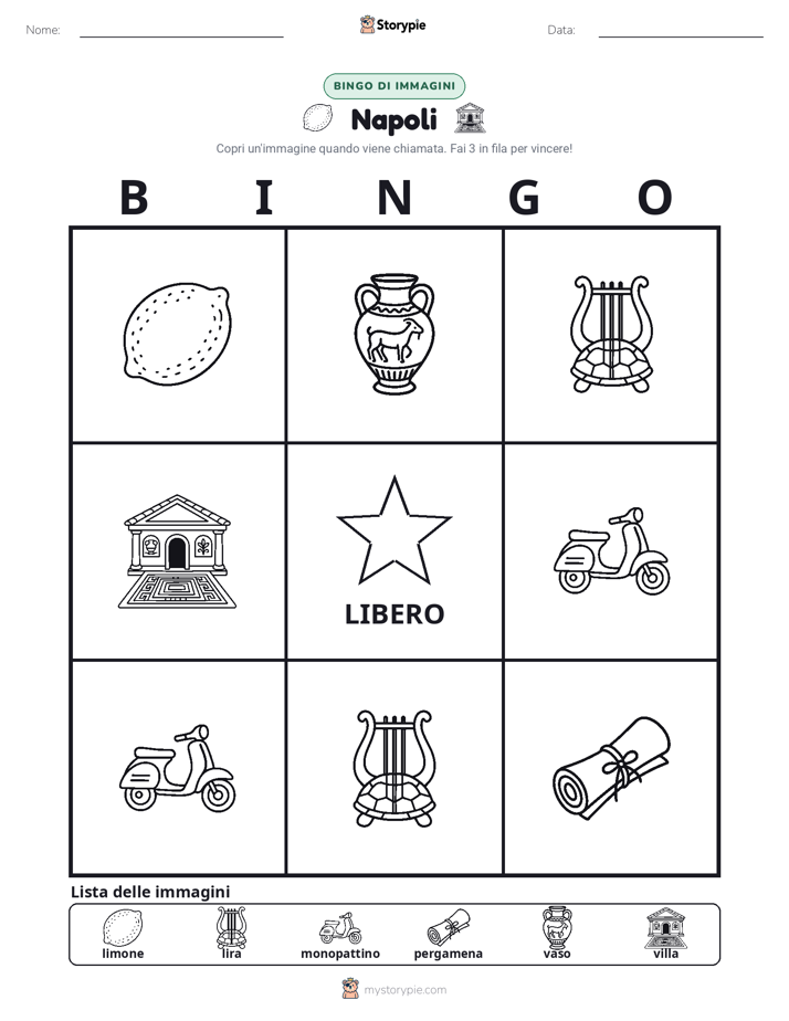 Bingo delle Immagini