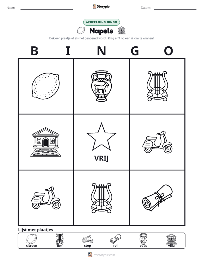 Afbeelding Bingo