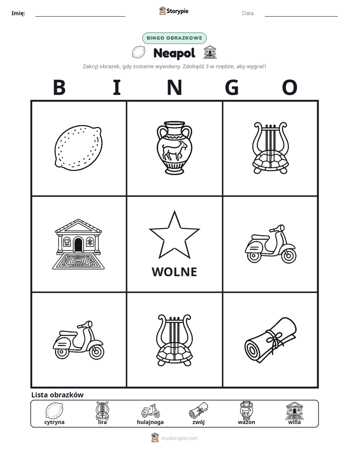 Bingo obrazkowe