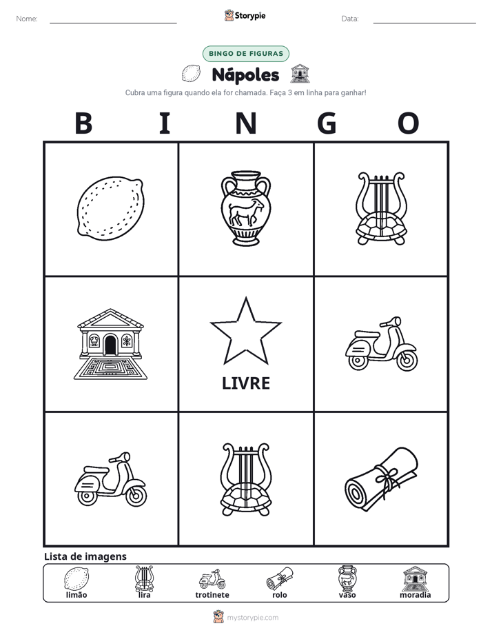 Bingo de Imagens