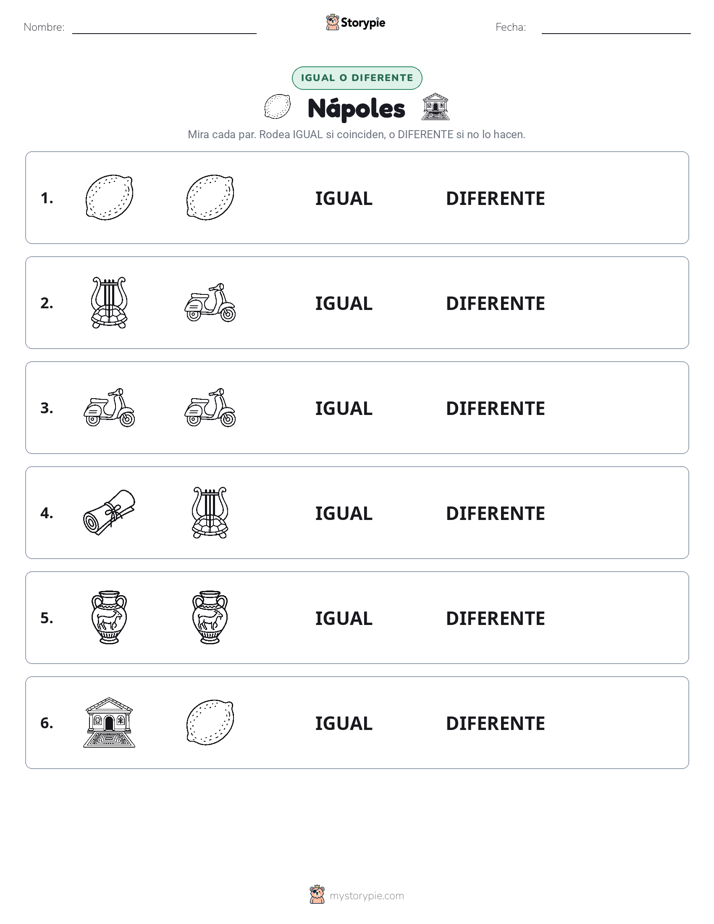 Igual o Diferente