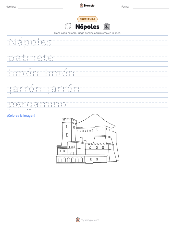 Práctica de Escritura