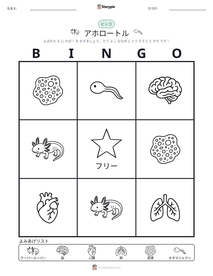ピクチャービンゴ