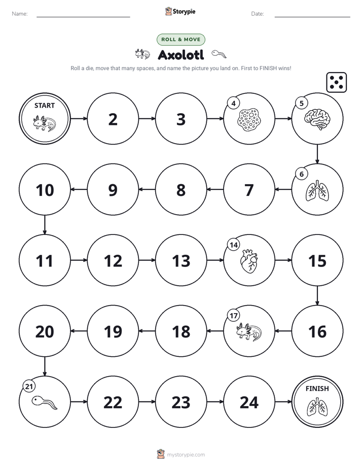 Roll & Move Game