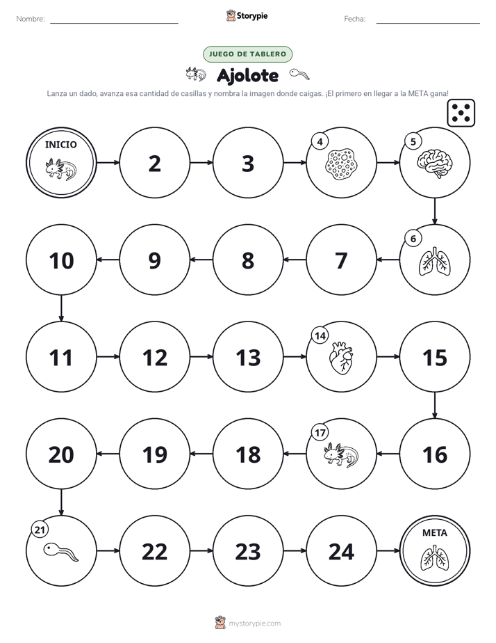 Juego de Rueda y Avanza