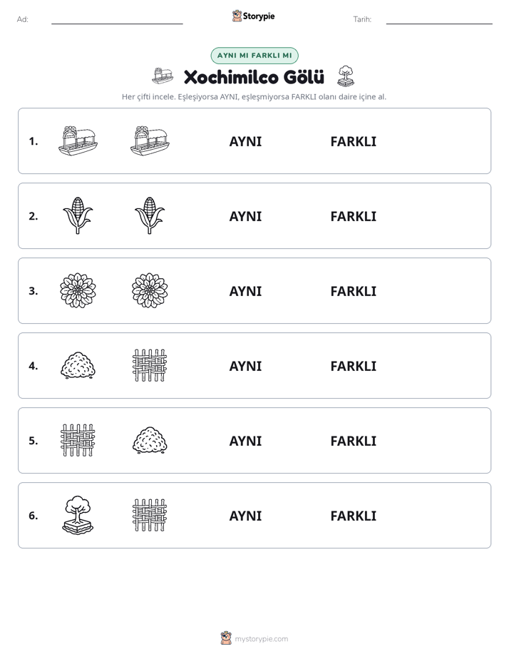 Aynı mı Farklı mı