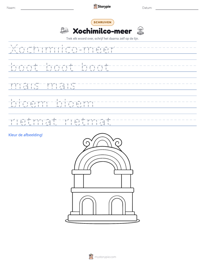 Schrijf Oefening