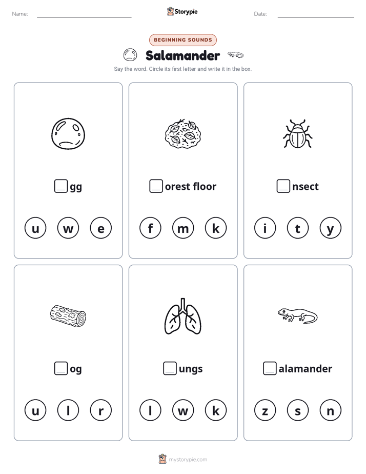 Beginning Sounds