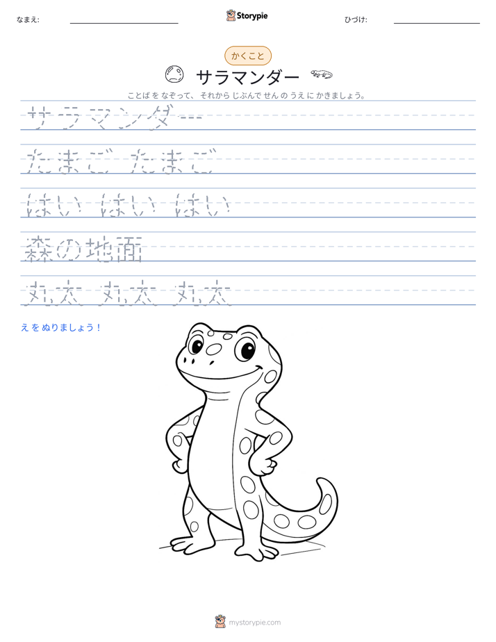 書き取り練習
