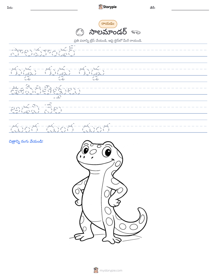 రాయడం సాధన