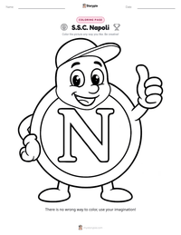 S.S.C. Napoli printable worksheet preview
