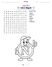 S.S.C. Napoli printable worksheet preview