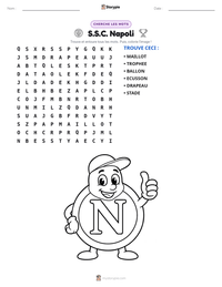 Aperçu de la feuille de travail imprimable S.S.C. Napoli