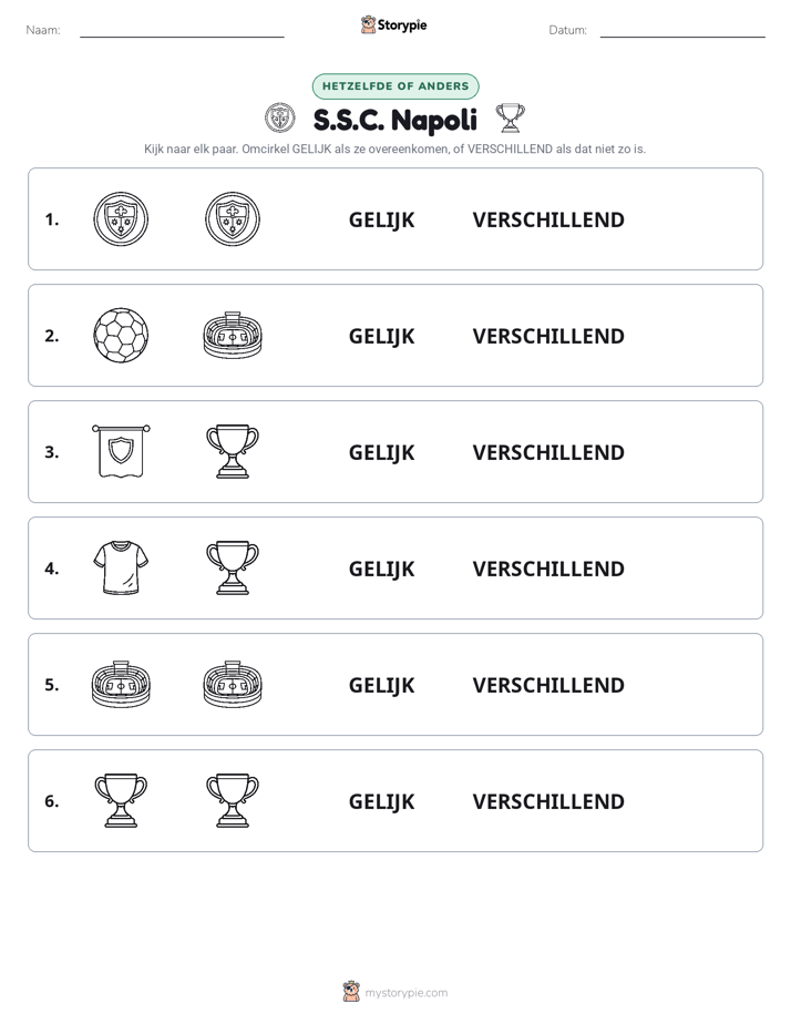 Zelfde of Verschillend