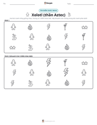 Xem trước tài liệu in sẵn Xolotl (thần Aztec)