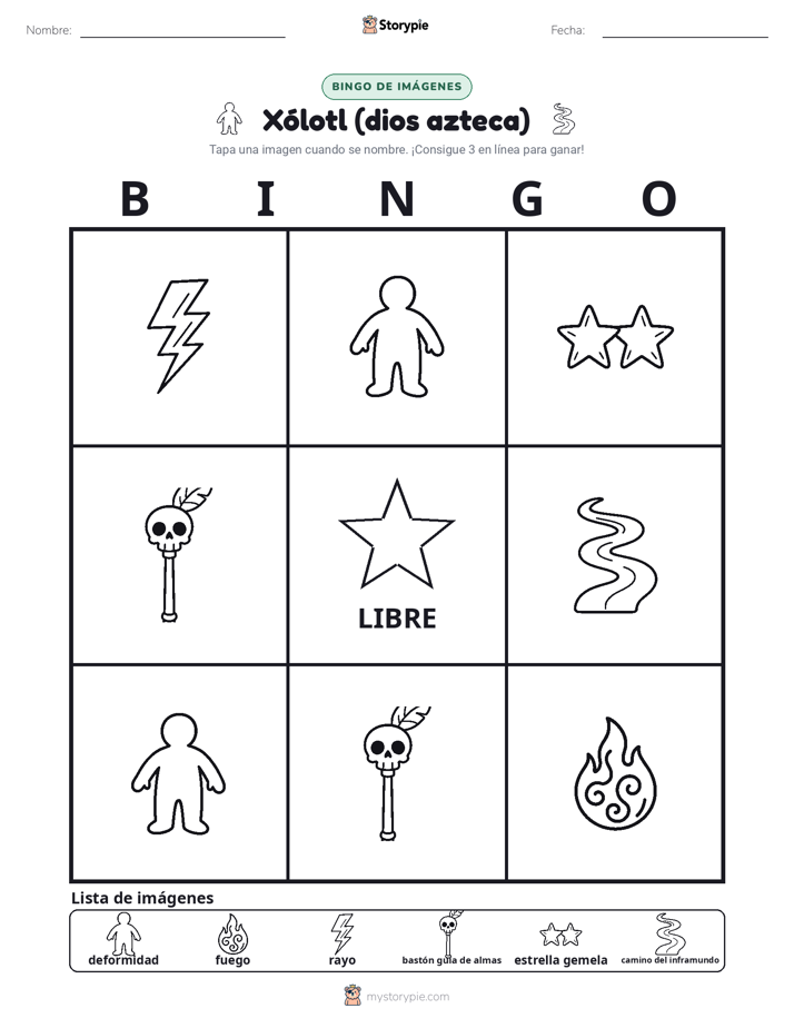 Bingo de Imágenes