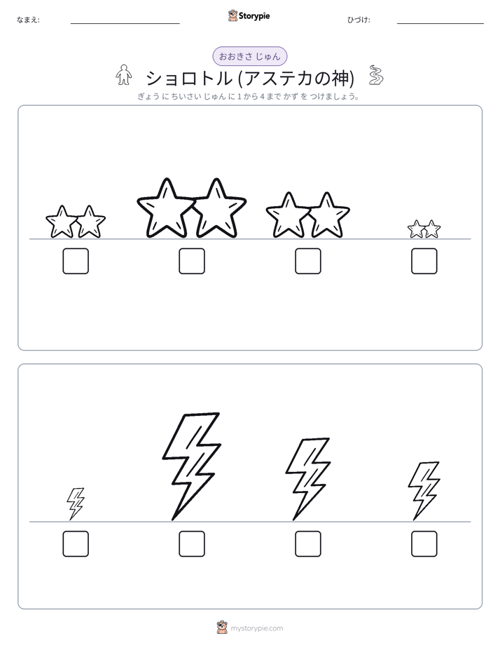サイズ順