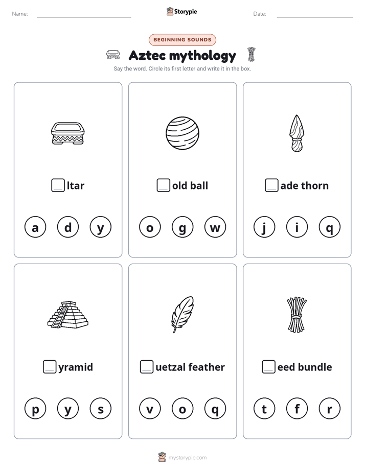 Beginning Sounds