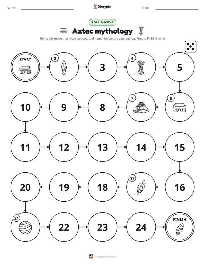 Roll & Move Game