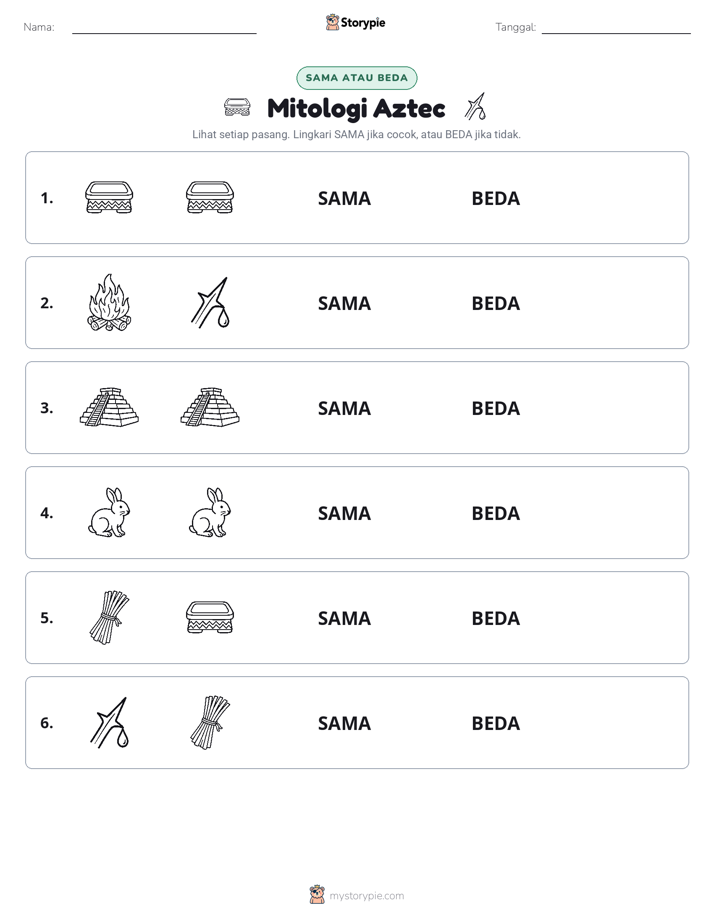 Sama atau Berbeda