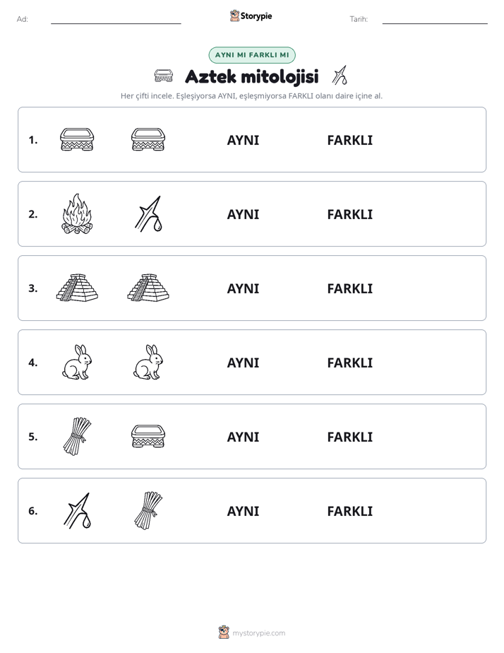 Aynı mı Farklı mı