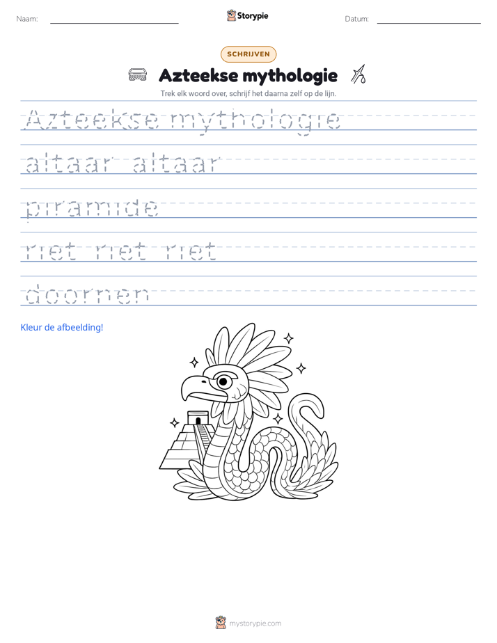 Schrijf Oefening
