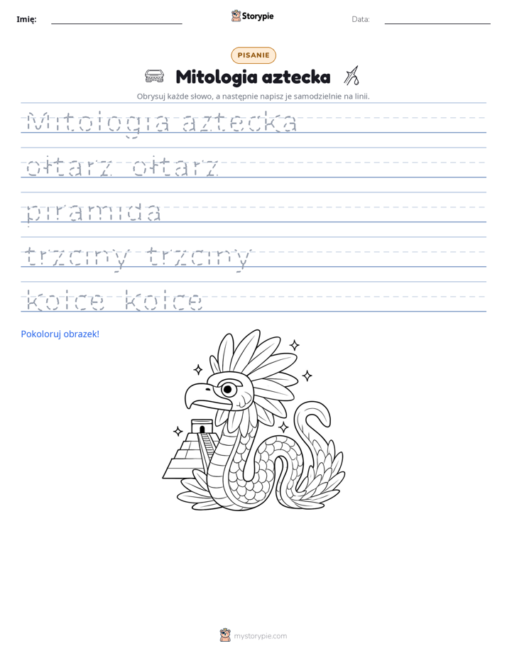 Ćwiczenie Pisania