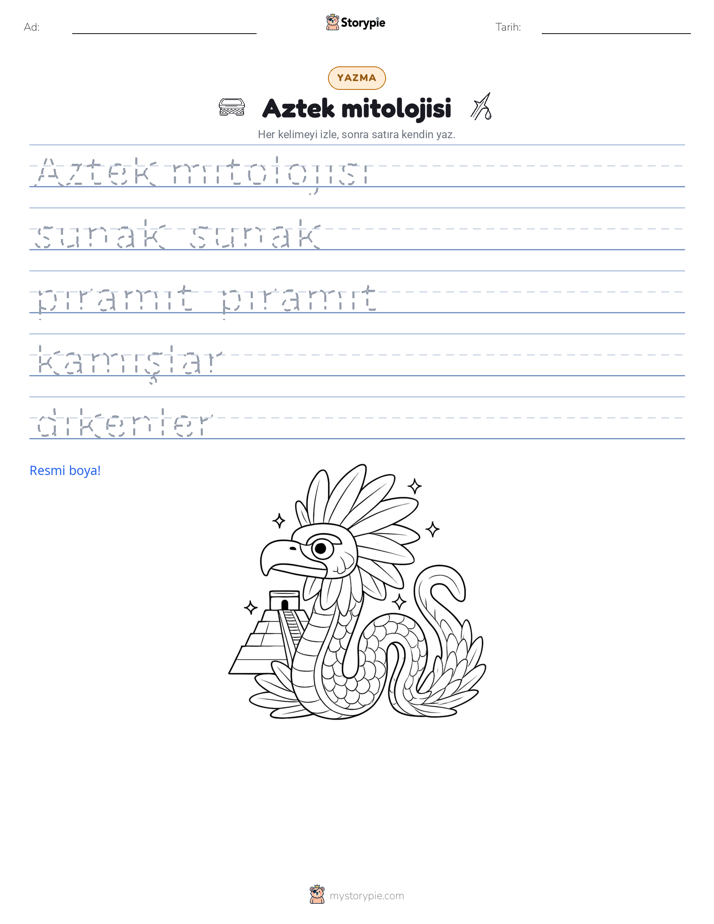 Yazma Pratiği