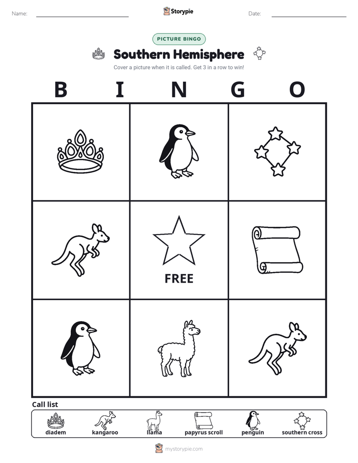 Picture Bingo