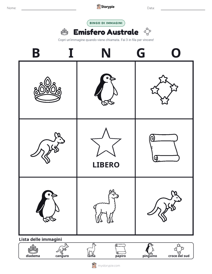 Bingo delle Immagini