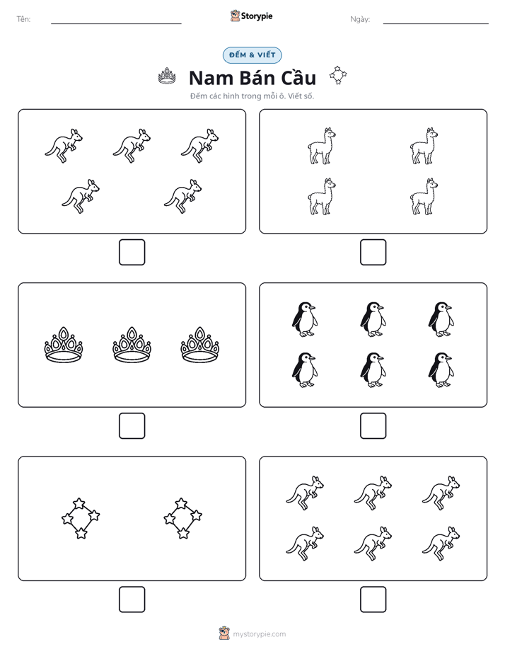 Đếm & Viết
