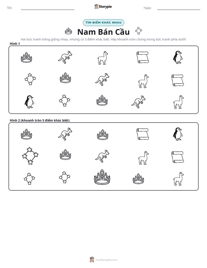 Tìm Sự Khác Biệt