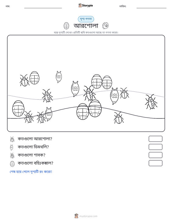 গণনা দৃশ্য