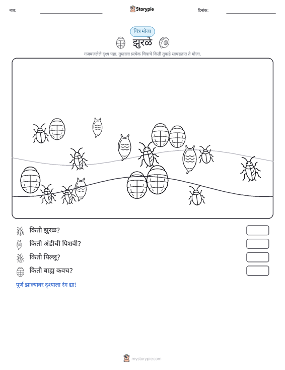 गणना दृश्य