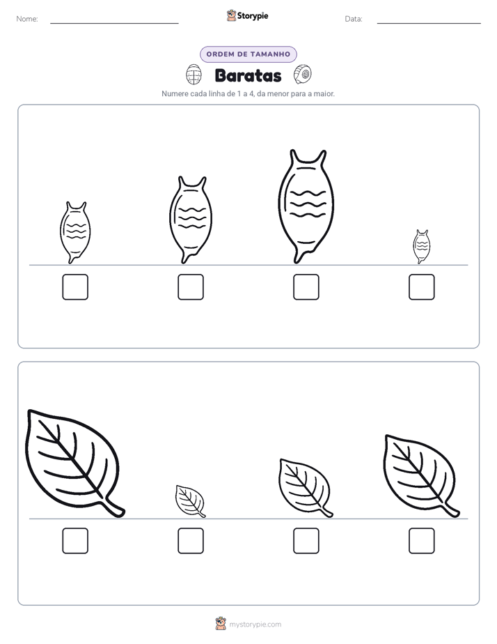 Ordem de Tamanho