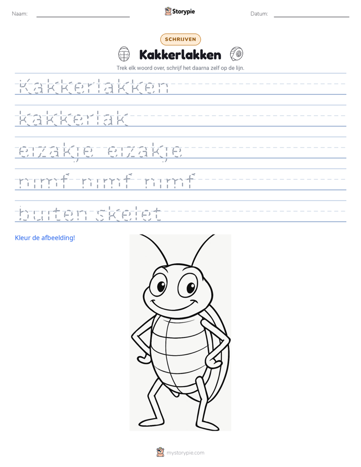 Schrijf Oefening